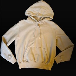 beige hoodie